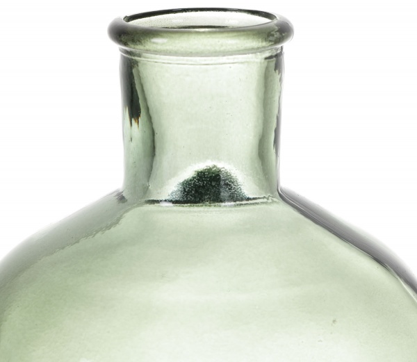 Ваза стеклянная San Miguel RETRO 2,6 л 28 см сине-голубой 