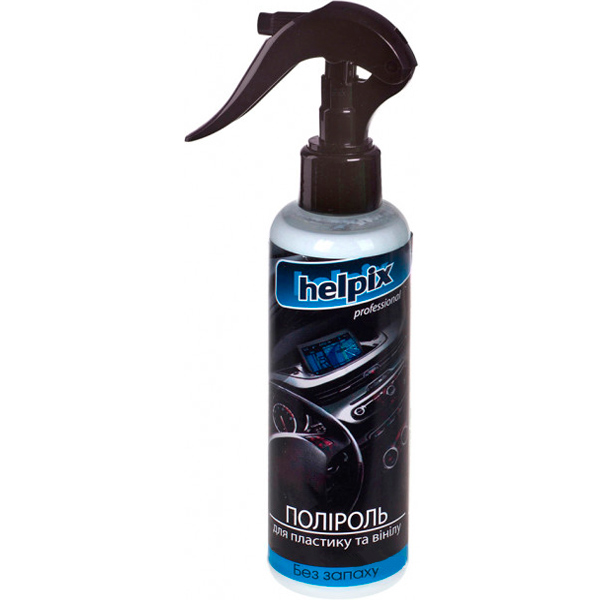 Поліроль для пластику і вінілу Helpix без запаху 200 мл
