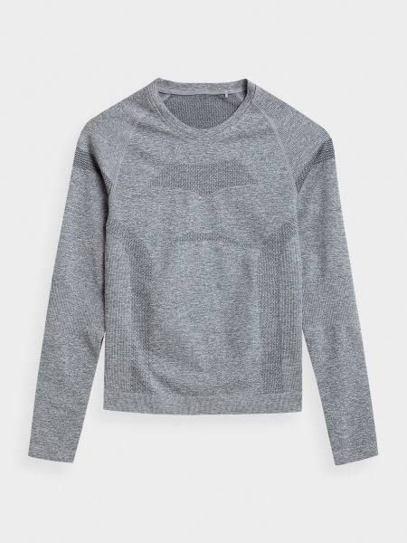 Футболка з довгим рукавом 4F H4Z21-BIDB030BG-27M р.S/M світло-сірий