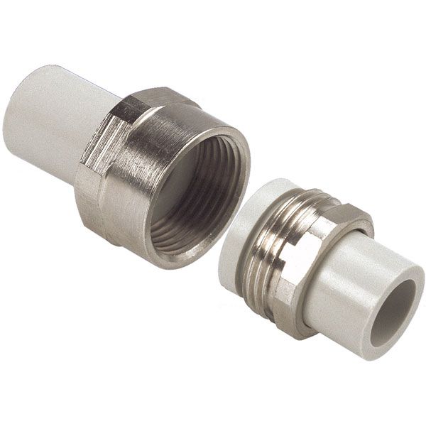 Разборное соединение Wavin Ekoplastik d20 SRS020XXXX