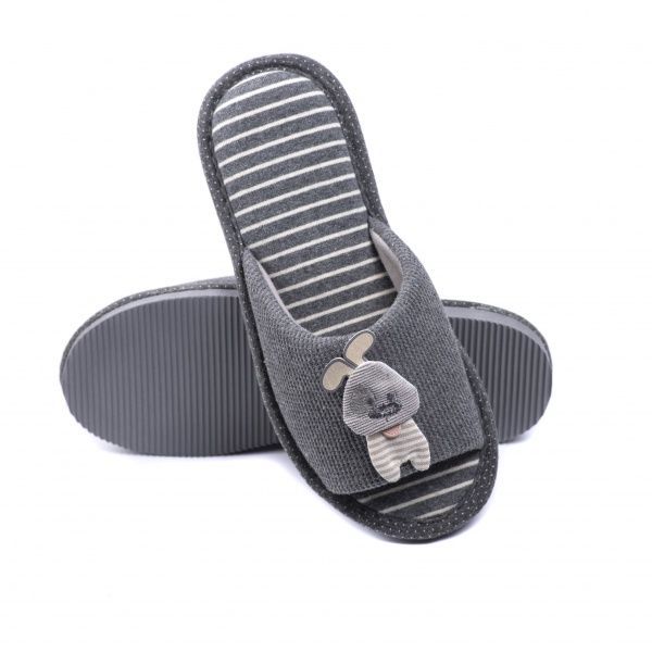 Тапки домашние Twins HS-VL Gray Rabbit р. 40 серый 
