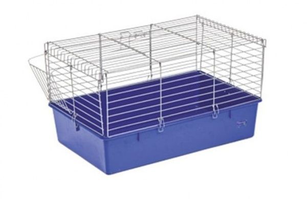 Клетка Природа для грызунов Кролик 70, хром / синяя