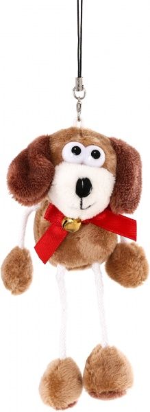 М'яка іграшка Собачка із бантиком 13.5 см 