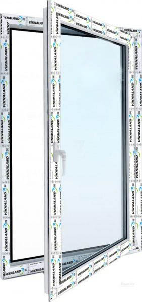 Окно поворотно-откидное VIKNALAND В 58 880x1350 мм правое 