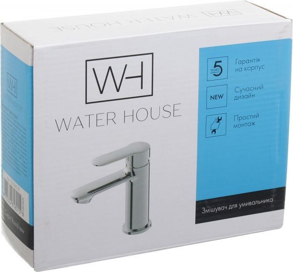 Змішувач для умивальника Water House Round new