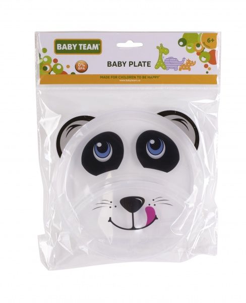 Тарелка секционная Baby Team в ассортименте