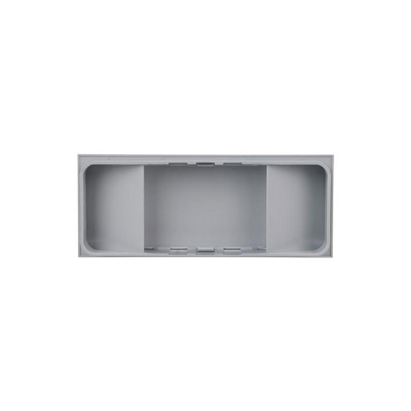 Заглушка для дротів 150х62 мм 1 шт. срібний Poliplast 0911V9006