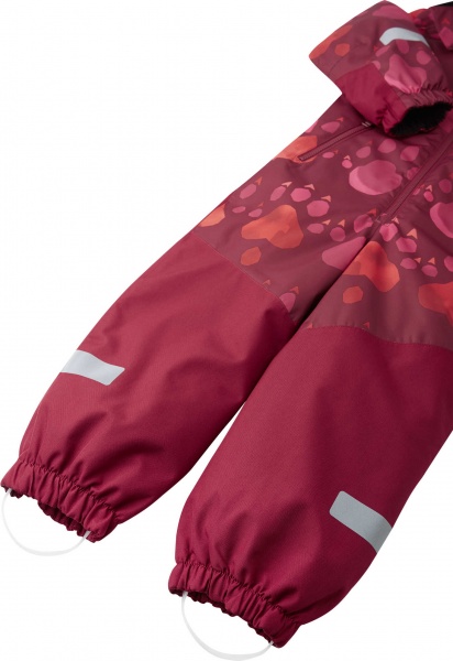 Комбінезон дитячий для дівчинки Reima 3954 р.104 бордовий 520291B 