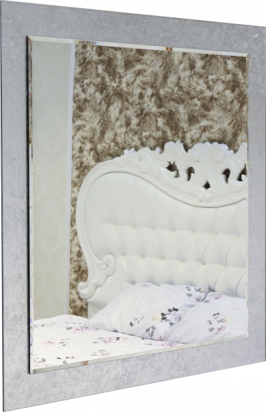 Дзеркало Бусел поталь 970x970 мм срібний 