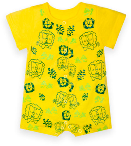 Песочник для мальчика GABBI р.56 желтый 13112 