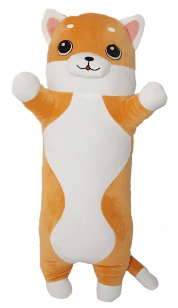 Подушка декоративная Мурчик 18x50 см рыжий Анна 