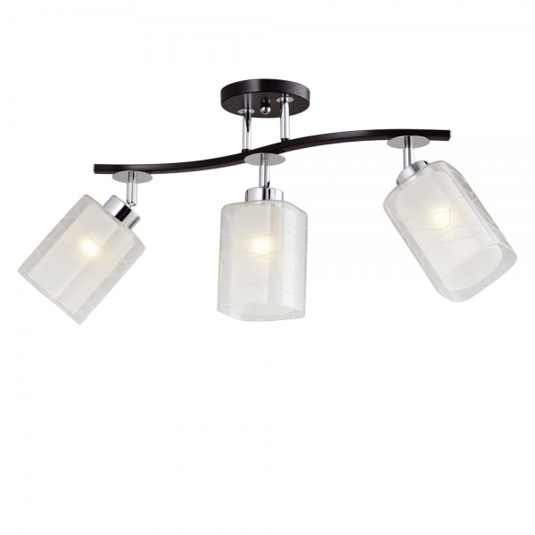 Светильник потолочный Victoria Lighting 60 Вт венге Oliver/PL3 
