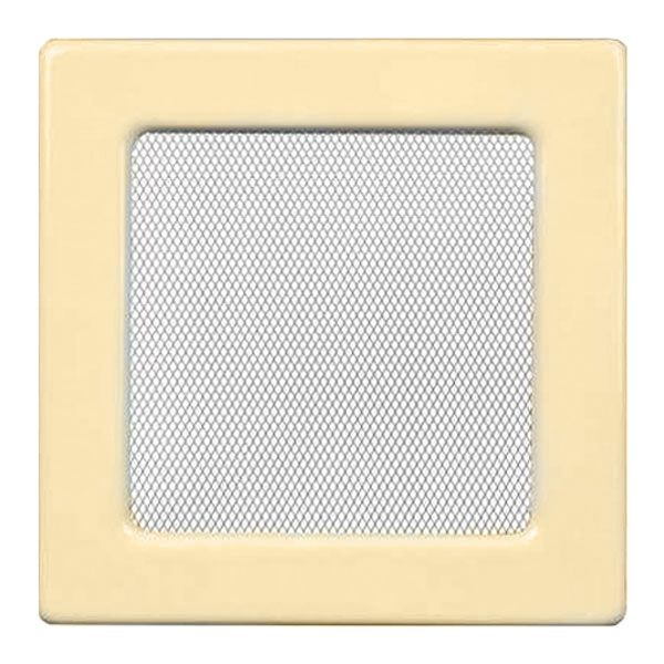 Решітка камінна  4FIRE 17х17 кремова