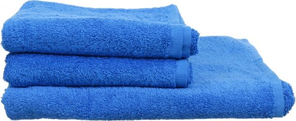 Рушник махровий 50x90 см синій Рашід 