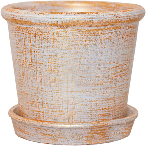 Горшок цветочный Надинкерамикс Ирис 0.25 л бежевый