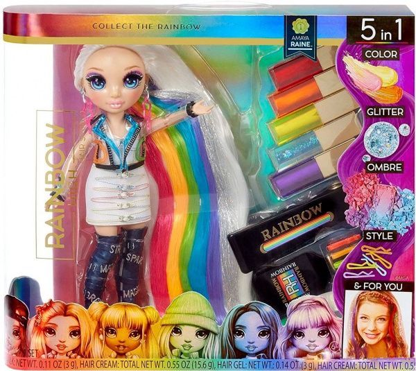 Ігровий набір Rainbow High лялька Стильна зачіска з аксесуарами