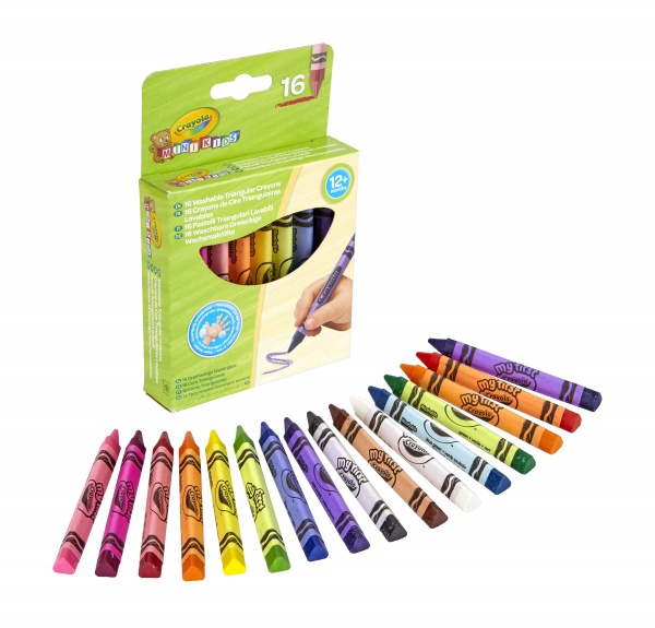 Крейда воскова Mini Kids 16 шт./уп. Crayola