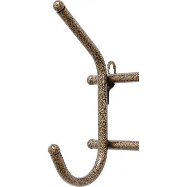 Вішалка гардеробна Струна 2 бронза