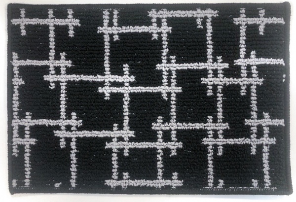 Килимок Dariana MINI 4 40x60 см чорний