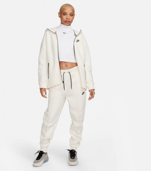 Джемпер Nike W NSW TCH FLC WR FZ HDY FB8338-110 р.XS бежевий
