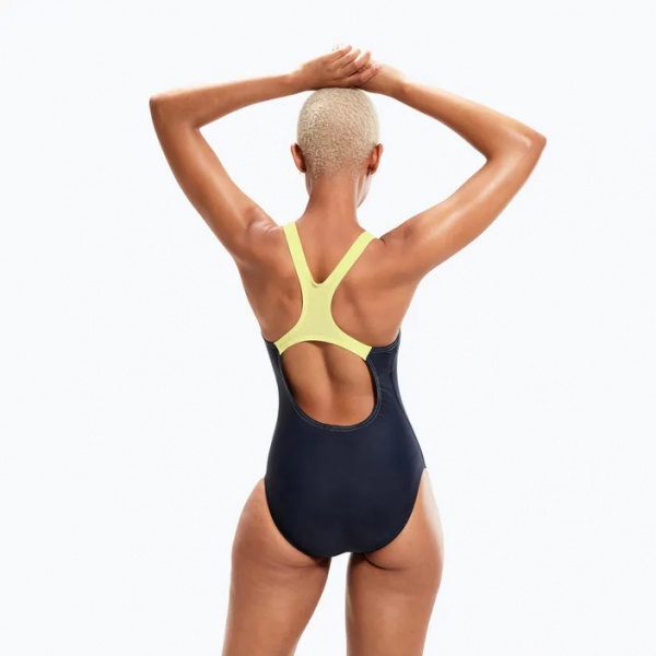 Купальник Speedo MEDLEY LOGO MDLT AF NAVY/GREEN 8-1347406876 р.XL чорний