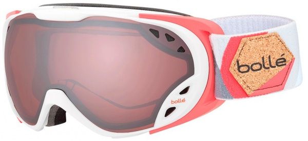 Горнолыжная маска Bolle DUCHESS 80825945 OS Duchess white/coral белый с коралловым  — фото 1