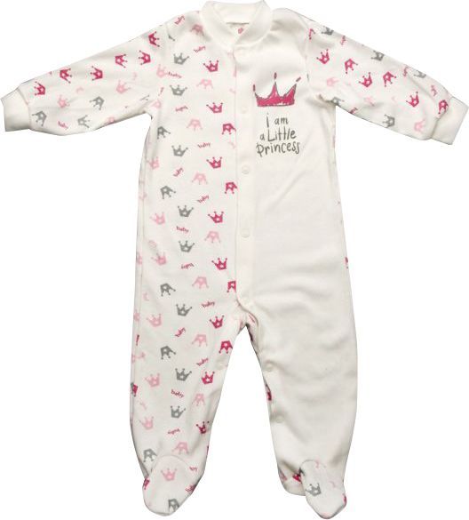 Комбінезон Модний Карапуз р.74 сіро-рожевий 301-00038-2 