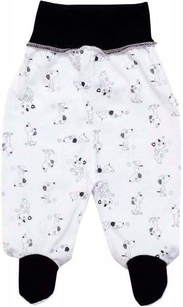 Ползунки Minikin Веселый щенок 62 белый с рисунком 196060362 
