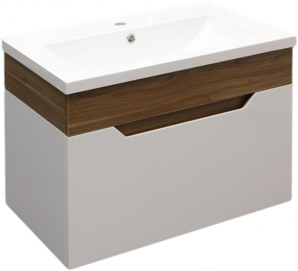 Тумба підвісна Колібрі-70-А з умивальником Cosmo 70