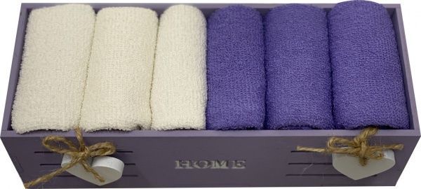 Набір рушників кухонних HOME rhapsody 6 шт. 30x30 см 