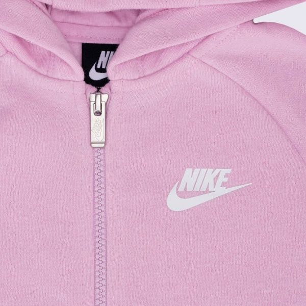 Джемпер Nike PE FULL ZIP 36F207-A54 р. 6 рожевий