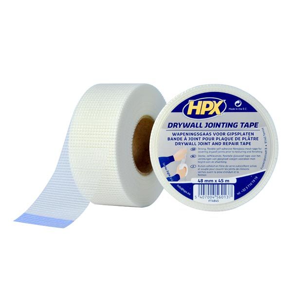 Стеклолента самоклеющаяся HPX Drywall Jointing Tape FT4845 48мм х 45м