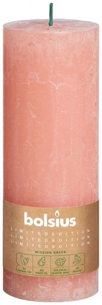 Свічка Divine Earth Рустік 190/68мм Земля Bolsius