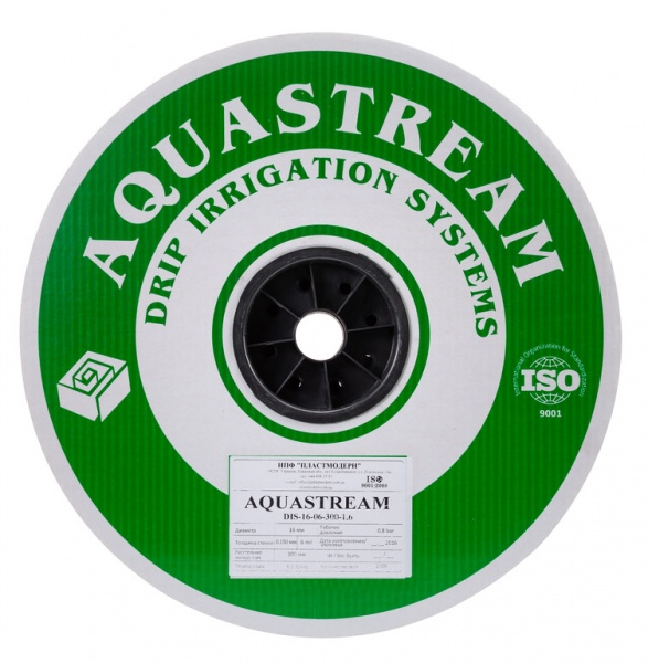 Крапельна трубка AquaStream D16-08-200-1,0-1500