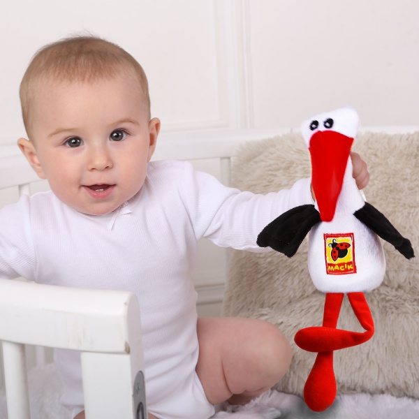 Игрушка-погремушка Macик Аист МС 010402-02