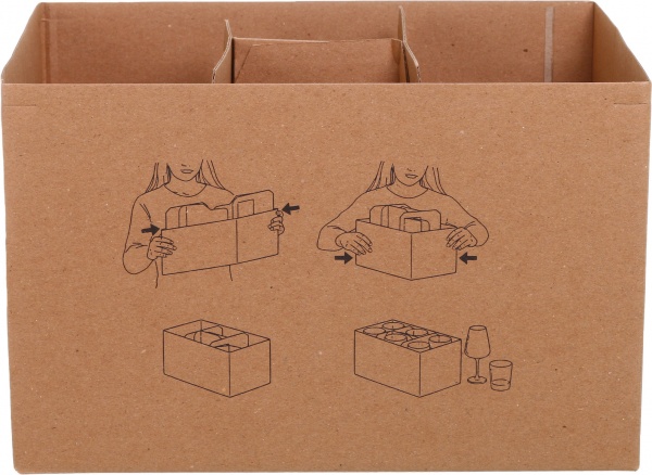 Коробка під бокали 370х330х210 мм