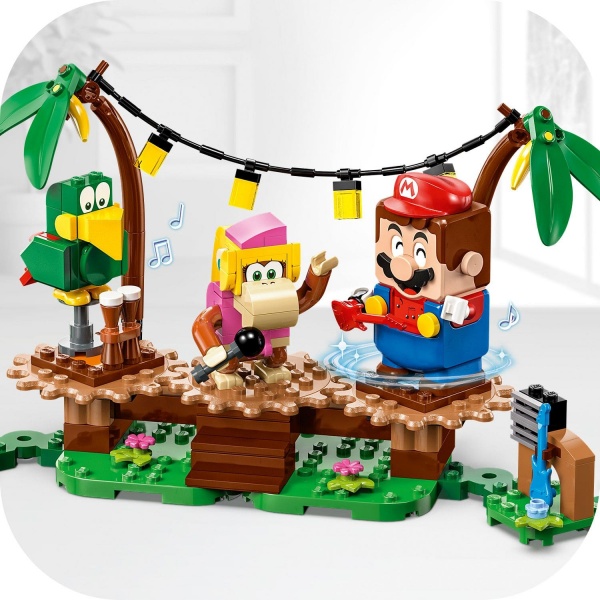Конструктор LEGO Super Mario Імпровізація в джунглях Діксі Конґ. Додатковий набір 71421