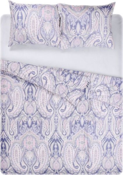 Комплект постельного белья Венеция семейный фиолетовый с розовым UP! (Underprice) 