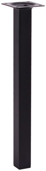 Мебельная ножка Larvij L61S30BL25 квадратна 25х25х300 мм черная 