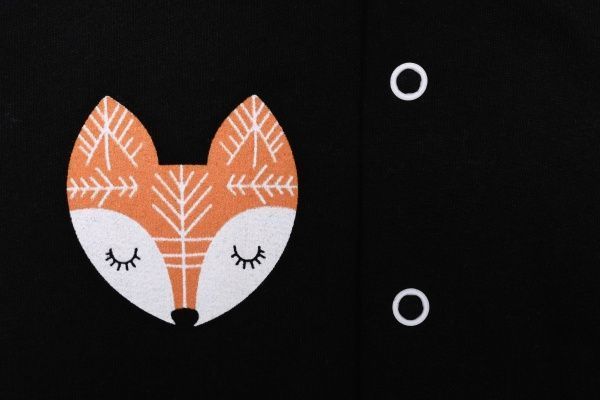 Комбінезон дитячий Фламінго інтерлок р.56 чорний 062-222-16 