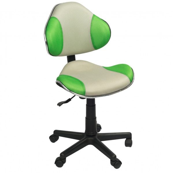 Кресло детское STR FW1 серый/зеленый 