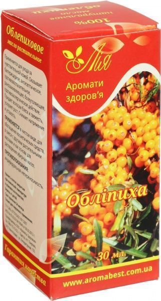 Натуральное масло Лия Обліпиха 2322 30 мл 