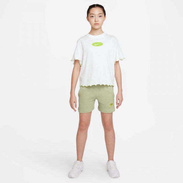 Шорты Nike CLUB FT 5 IN SHORT DA1405-371 р. M зеленый