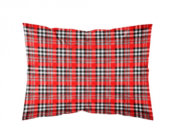 Наволочка фланель Marry Christmas 50x70 см красный La Nuit 