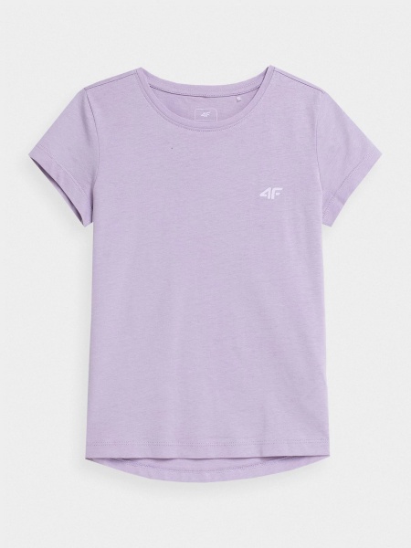 Футболка 4F 4FJSS23TTSHF279-52S р.128 фиолетовый