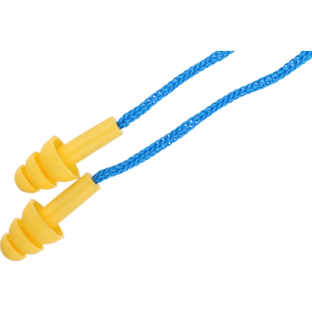 Беруши Compass противошумовые с веревкой желтый SNR 29 дБ пара E-1002