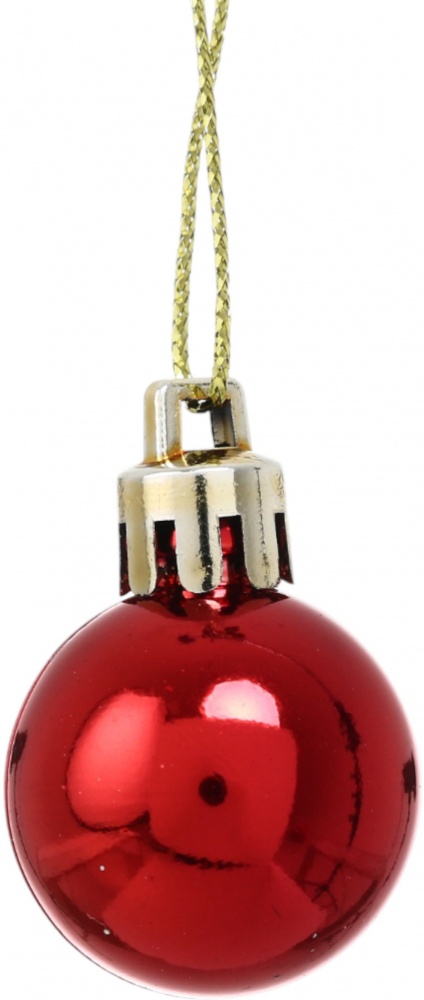 Набір ялинкових куль 4 кольори в асорт d 30 мм 36 шт./уп.