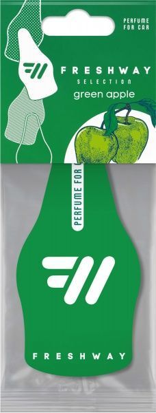 Ароматизатор підвісний FRESHWAY Selection Green Apple