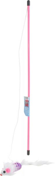 Игрушка для котов Topsi Удочка с мышкой 46 см