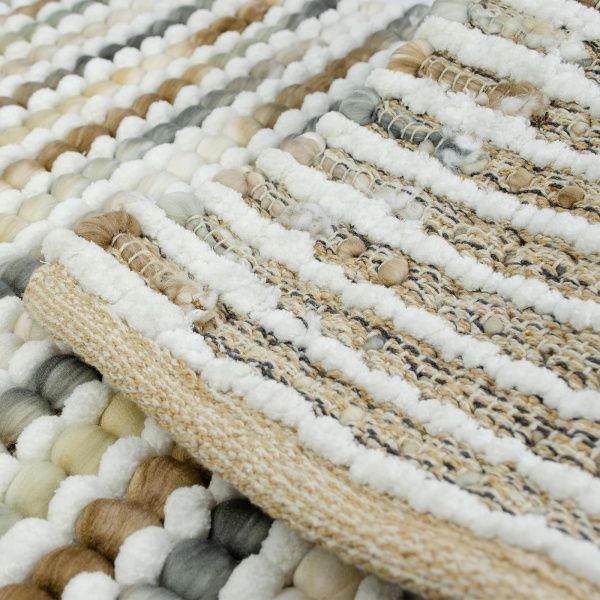 Коврик для ванной Home Line Strokes 55х65 см кремовый